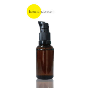 50ml Amber Glass Pump Bottle