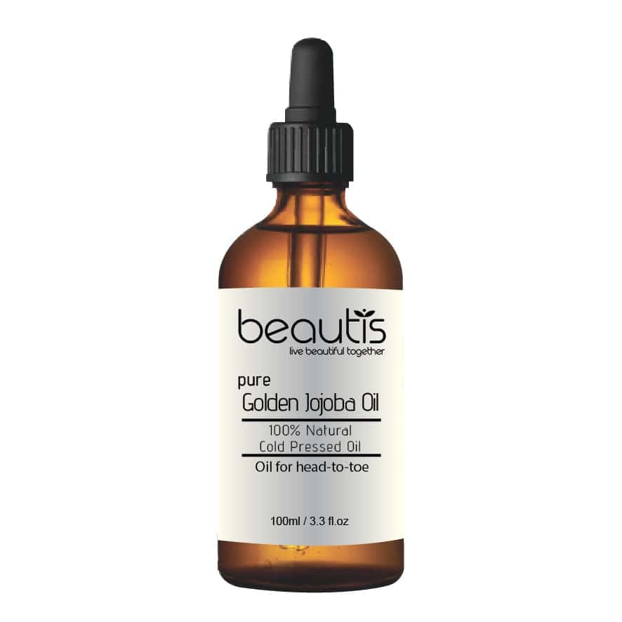 Golden Jojoba Oil for oily skin and easy absorption 